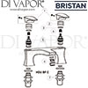 Bristan Hourglass Bath Filler Spares